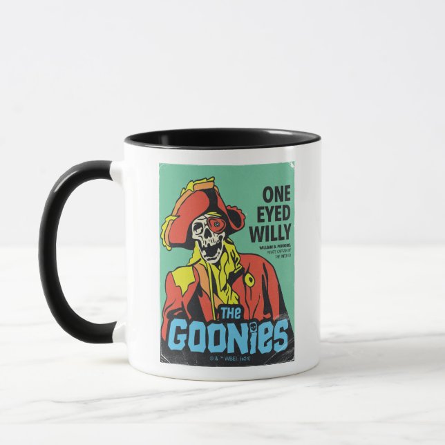 One-Eyed Willy Pirate Captain of The Inferno Mug (Left)