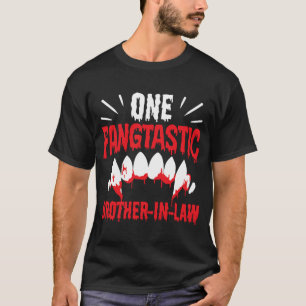 One Fangtastic Brother In Law Matching Family Hall T-Shirt
