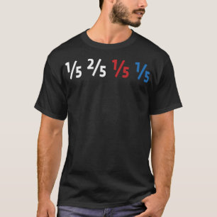 One fifth two fifths funny andalusian appaloosa  T-Shirt