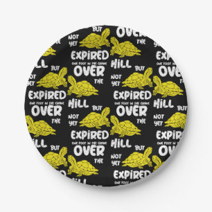 One Foot In The Grave   Paper Plate