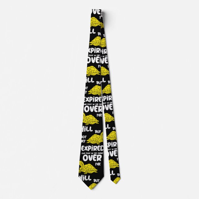 One Foot In The Grave  Tie (Front)