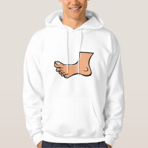 One Foot Mens Hoodie