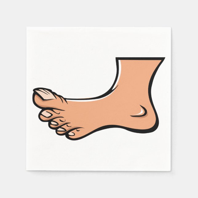 One Foot Paper Napkins (Front)