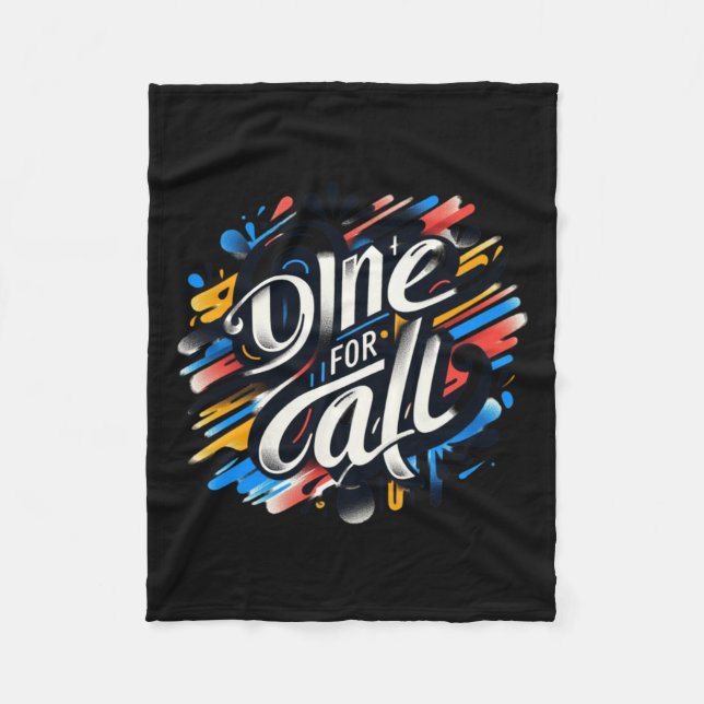 One For All A Tapestry Of Human Connection And Fleece Blanket (Front)