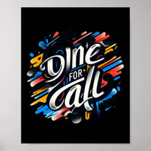 One For All A Tapestry Of Human Connection And Poster