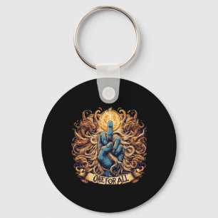 One For All A Tapestry Of Unity  Keychain