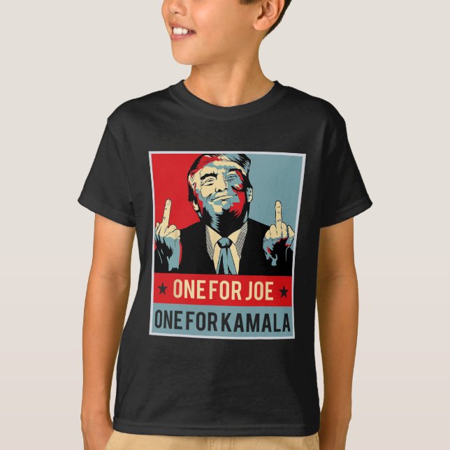 One For Joe One For Kamala  T-Shirt (Front)