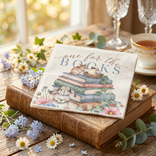 One For The Books Storybook First Birthday Napkin