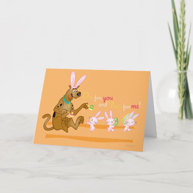 One For You Two For Me Holiday Card (Front)