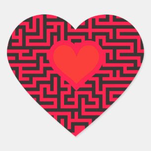 One found the way to my heart sticker