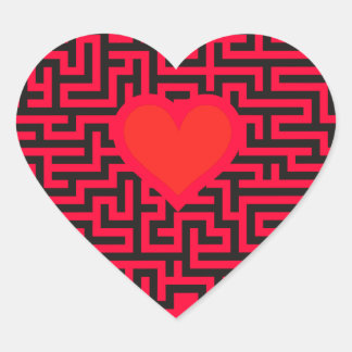 One found the way to my heart sticker