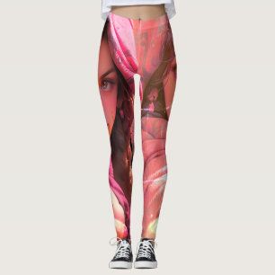 One Girl Two Thumbs Up on Fitting Customized Tight Leggings
