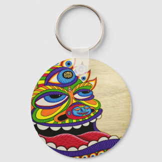 One God Keychain
