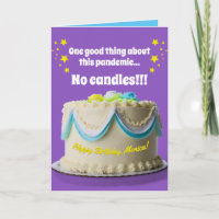 One Good Thing About Pandemic- No Candles On Cake!