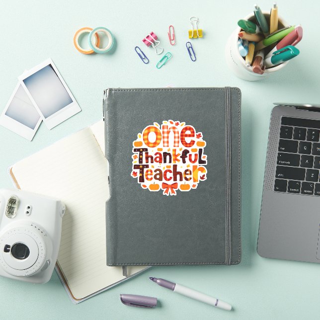 One Grateful Teacher Autumn Thanksgiving Pumpkin C (iPad Cover)