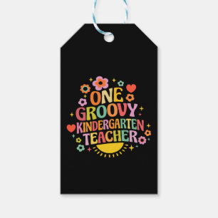 One groovy kindergarten teacher gift tags