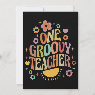 One groovy teacher invitation