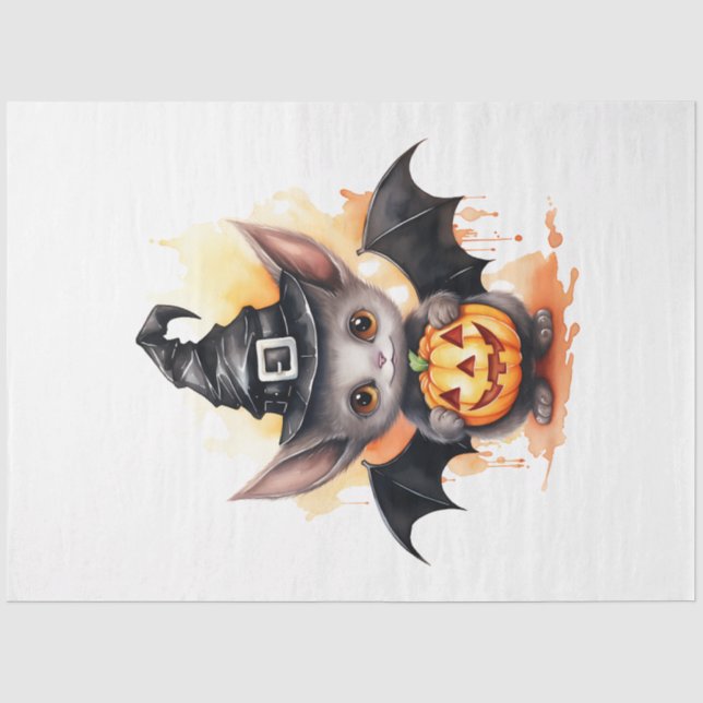 One Halloween Series Design 8 Tissue Paper (Front)