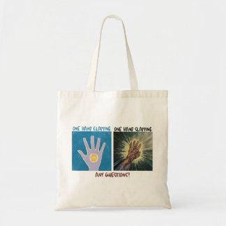 One Hand Clapping One Hand Slapping Tote Bag