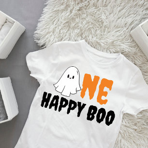 One Happy Boo Boy 1st Birthday Party Baby T-Shirt