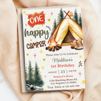 One Happy Camper 1st Birthday Party