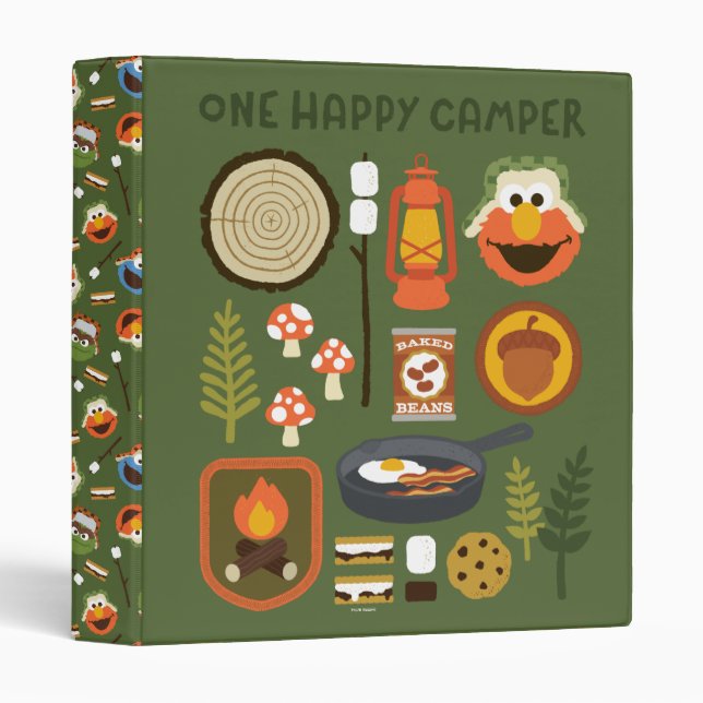 One Happy Camper Binder (Front/Spine)