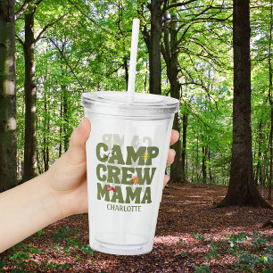 One Happy Camper Boys Birthday Acrylic Tumbler