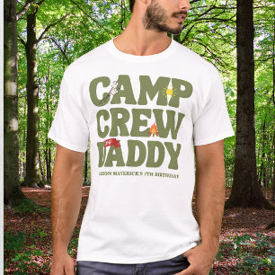 One Happy Camper Boys Birthday T-Shirt