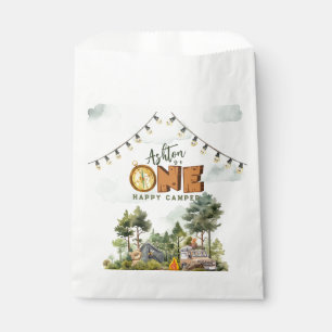 One Happy Camper First Birthday  Favour Bag
