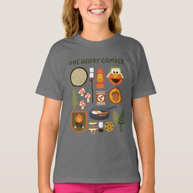One Happy Camper T-Shirt (Front)