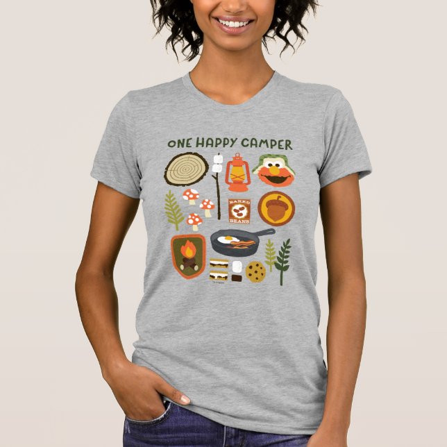 One Happy Camper T-Shirt (Front)