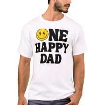 One Happy Dad Matching Birthday