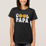 One Happy Dude 1st Birthday One Cool Papa Family M T-Shirt<br><div class="desc">One Happy Dude 1st Birthday One Cool Papa Family Matching</div>