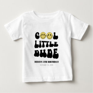One Happy Dude   Boys Rad Kids 5th Birthday Baby T-Shirt