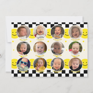 One Happy Dude Photo Invite Card