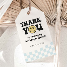 One Happy Dude Smiley 1st Birthday Favours