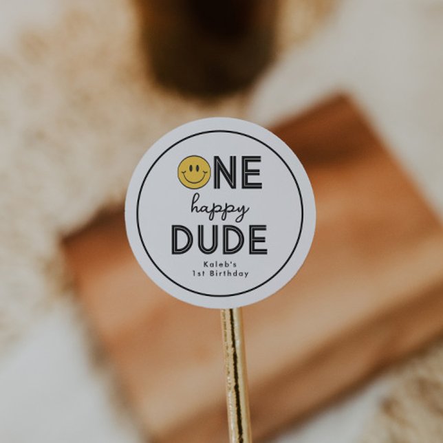 One Happy Dude Sticker (Creator Uploaded)