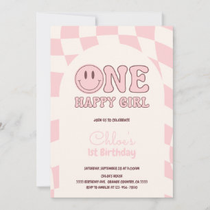 One Happy Girl Invitation