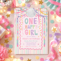 One Happy Girl Whimsical Girl 1st Birthday Party
