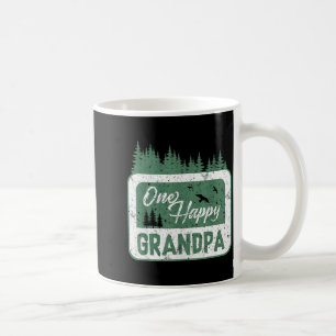 One Happy Grandpa Camper 1st Birthday Camng Bear  Coffee Mug