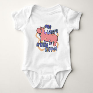 One Happy Hippo Baby Creeper
