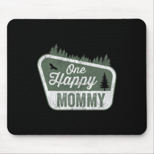 One Happy Mommy Matching Family Birthday Party Cam Mouse Pad