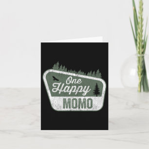 One Happy Momo Matching Family Birthday Party Camp Card