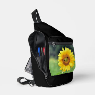 One Happy Sunflower Sling Bag