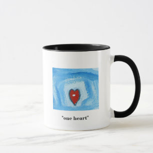 "ONE HEART" MUG