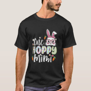 One Hoppy Mimi Bunny Groovy Bunny Mimi Happy Easte T-Shirt