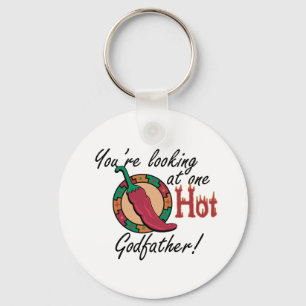 One Hot Godfather Keychain