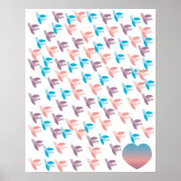 One Hundred Birds Poster