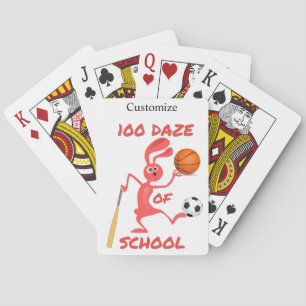 One Hundred Daze Of School Thunder_Cove  Playing Cards