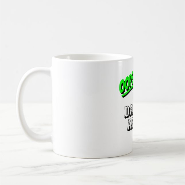 One Hundred Eighty Dart Darts Triple 20 Darten  Coffee Mug (Left)